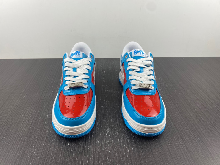 bape sta low x marvel comics spider-man