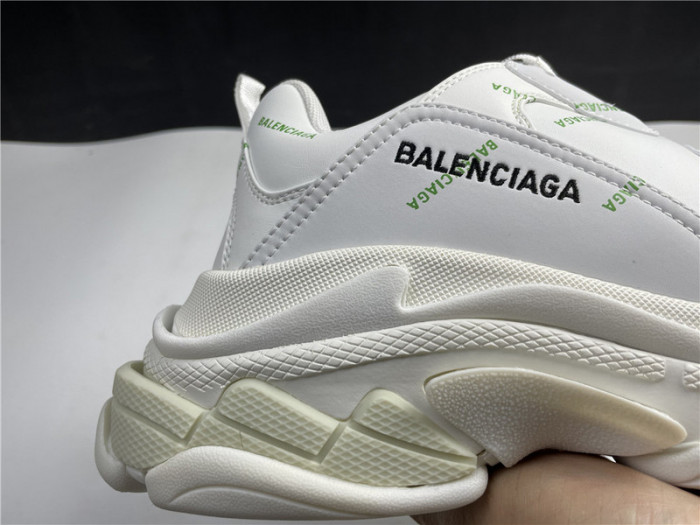Ba*len*cia*ga sneaker triple.s.gomma white green 536737 w5fw6 1956
