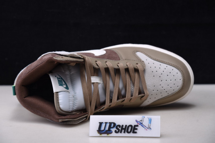 nike dunk high light chocolate dh5348-100